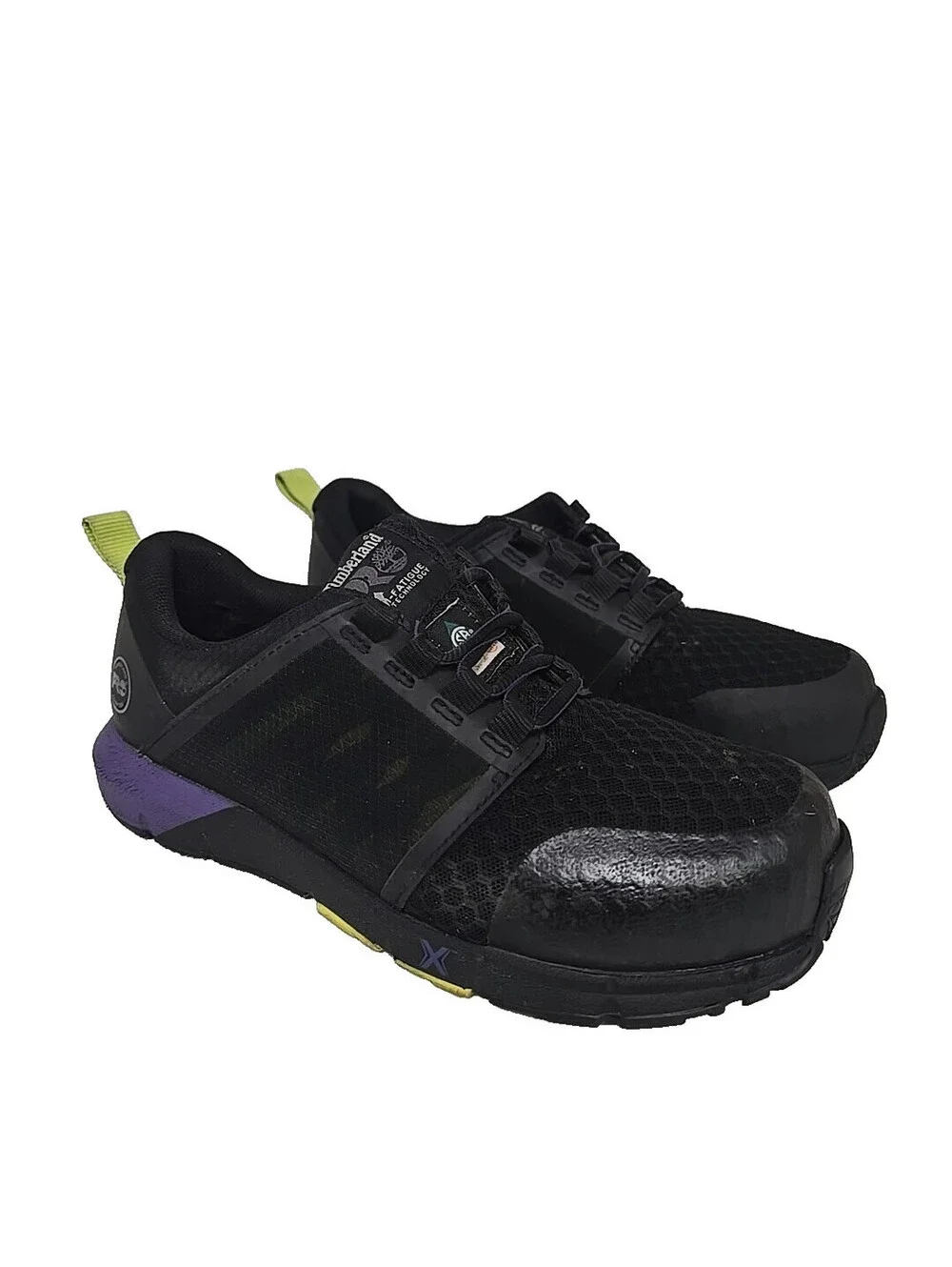Timberland PRO Women's A285Z Radius SD CTCP Athletic Safety Shoe Black/Purple 7W